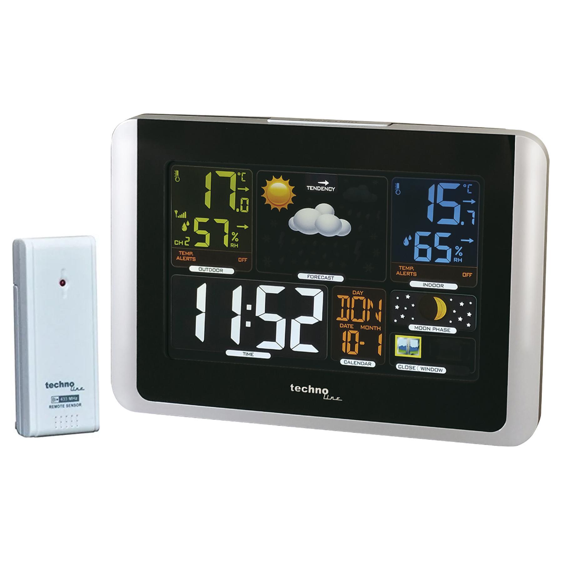 Метеостанція Technoline WS6442 Black (WS6442) — фото 6