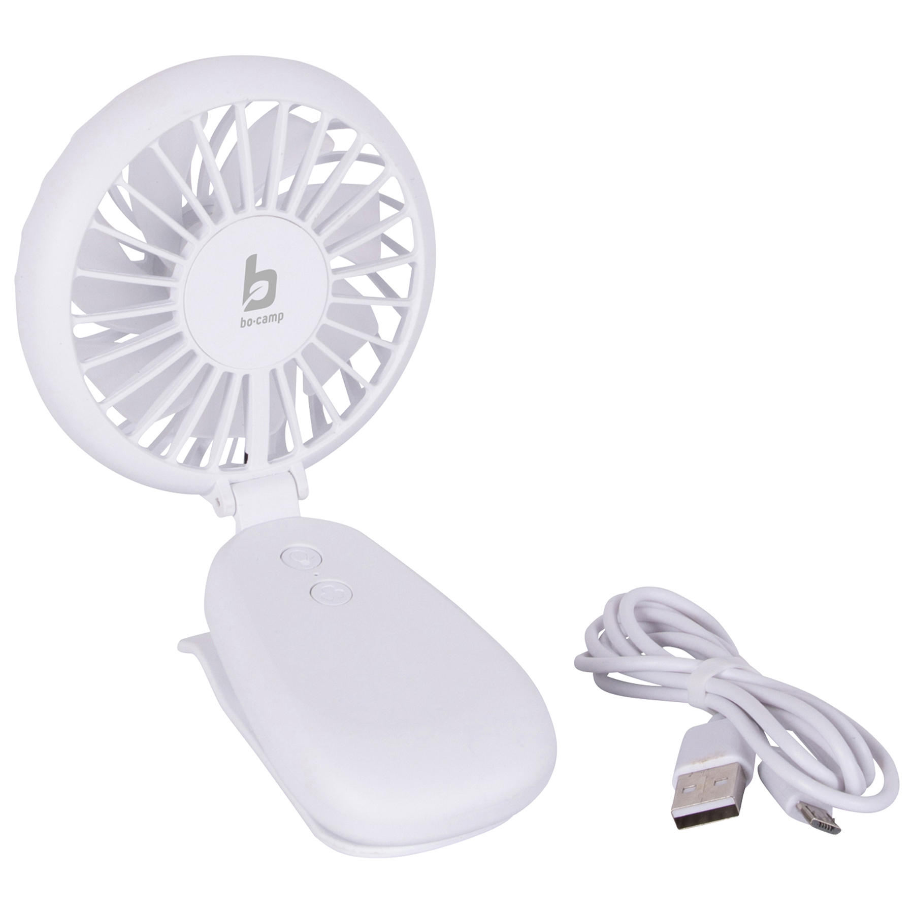 Вентилятор акумуляторний Bo-Camp Mini Fan With Clamp White (8520960) — фото 4