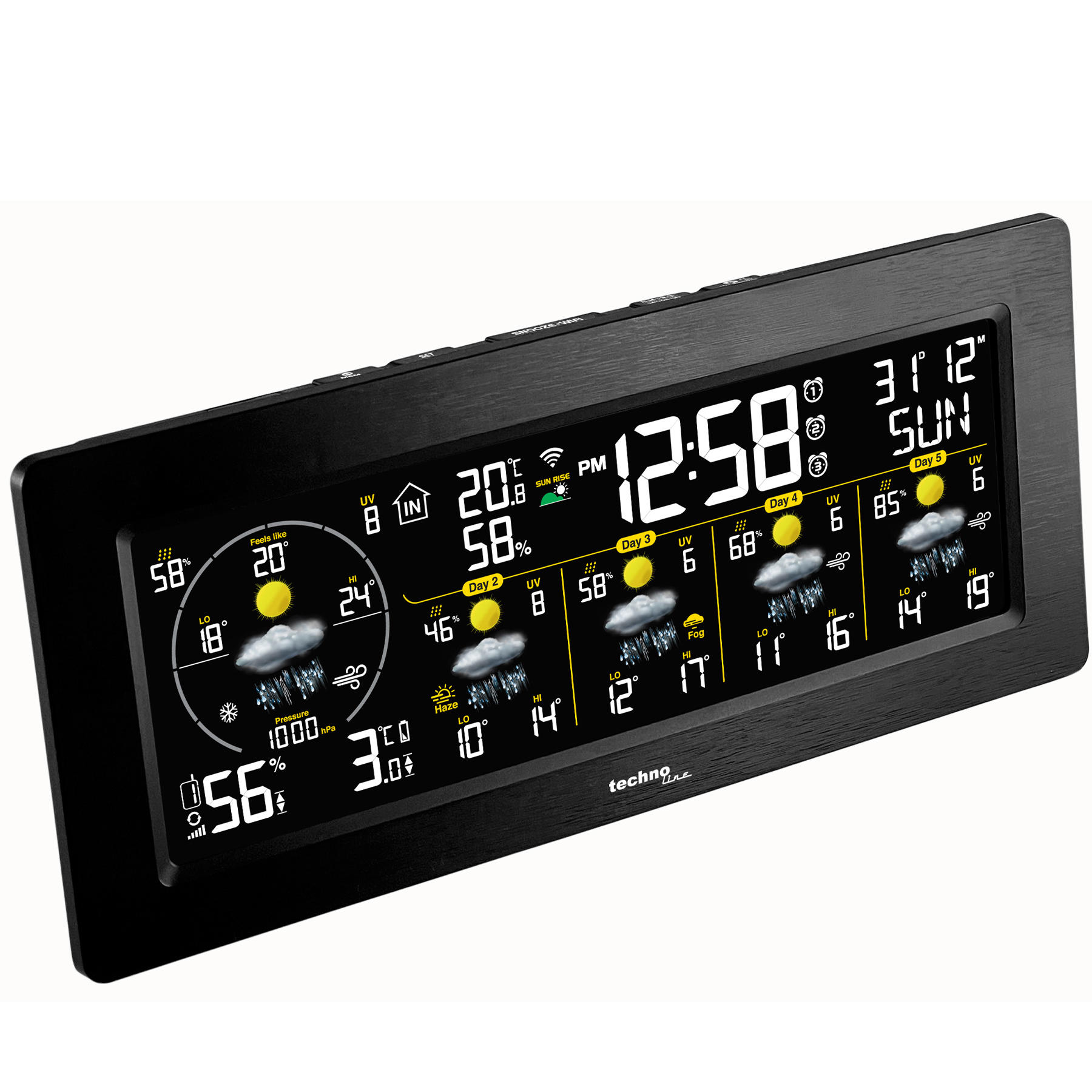 Метеостанція Technoline DirektWetter WD3050 Anthracite (WD3050) — фото 10